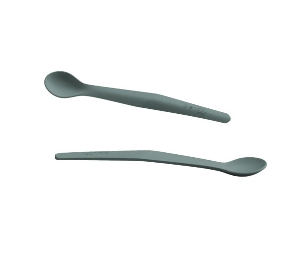 Everyday baby silikonska žlica Harmony green 2kom